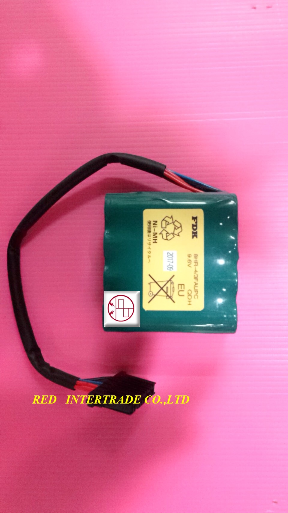 FDK 8HR-4/3FUA PC 9.6V battery ขายBATT