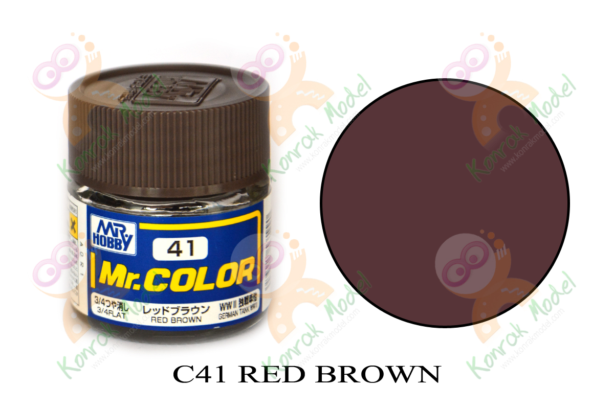 C41 Red Brown Flat 10ml