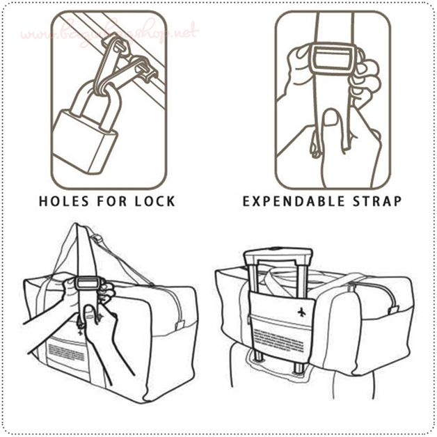 Happy Flight Folding Bag 32L