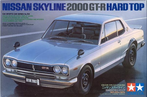 TA24194 NISSAN SKYLINE 2000 GT-R HARD TOP (มีเครื่อง) 1/24