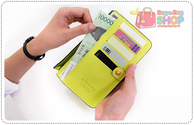 ลด 50% m.Humming it' Smart Clutch กระเป๋าสตางค์ ใส่ สมาร์ทโฟน