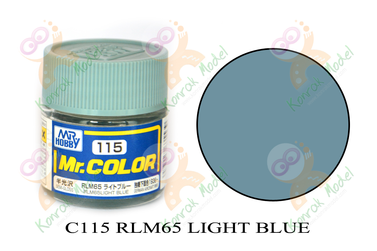 C115 Light Blue Semi-Gloss 10ml