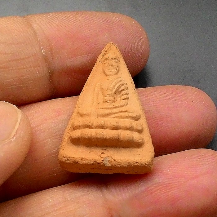 พระพุทธโธน้อย คุณแม่บุญเรือน วัดอาวุธวิกสิตาราม ปี 2511 พร้อมถุงดำ หายาก