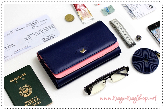 Double Mini Bag กระเป๋าสะพาย เก็บของได้หลายชั้น