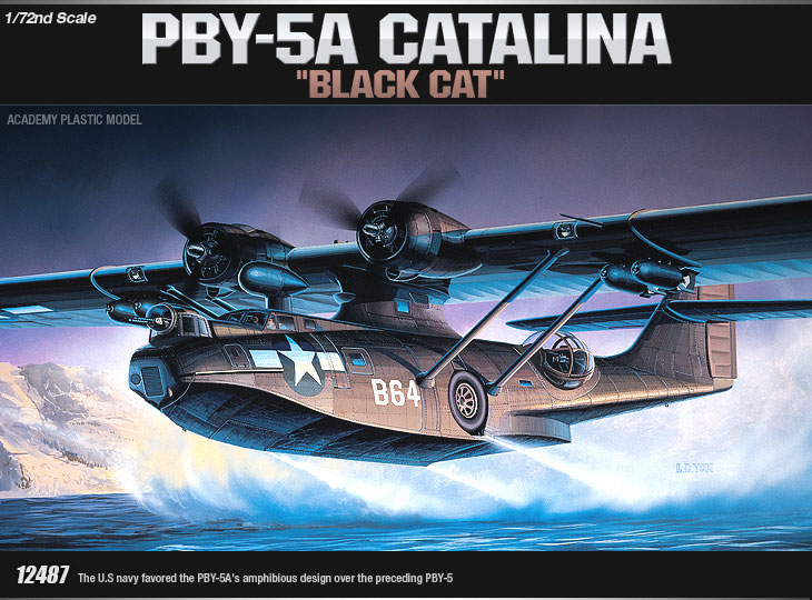 AC12487 PBY-5A CATALINA [BLACK CAT] 1/72