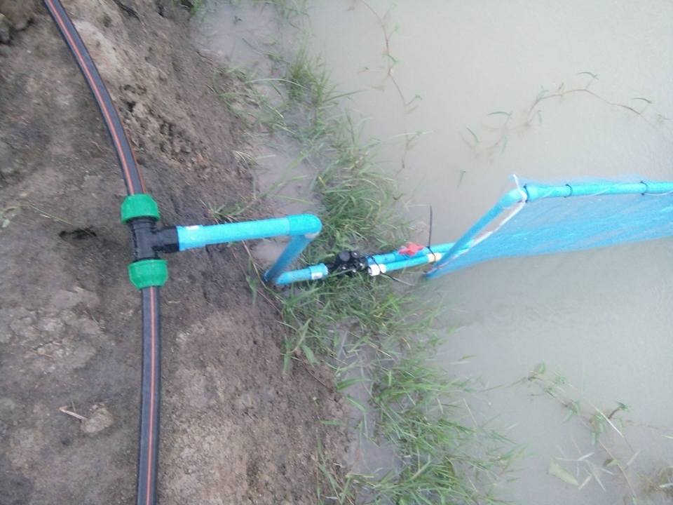 งานออกแบบติดตั้งระบบควบคุมการรดน้ำ