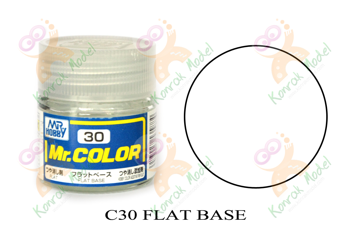 C30 Flat Base Standard 10ml