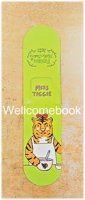 ที่คั่นหนังสือแม่เหล็กลาย 'MISS TIGGIE'