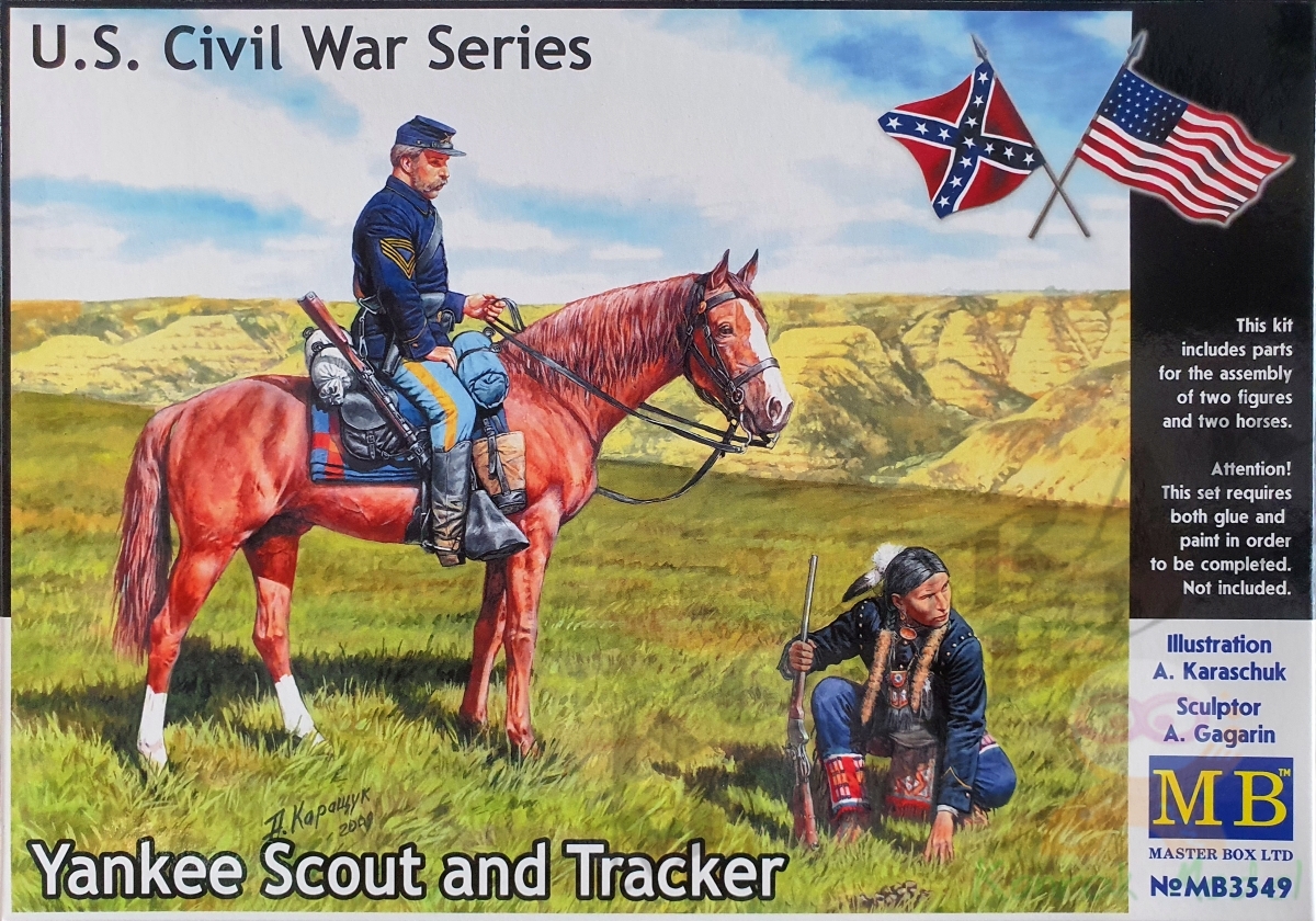 MB3549 US CIVIL WAR SERIES:YANKEE SCOUT [1/35]