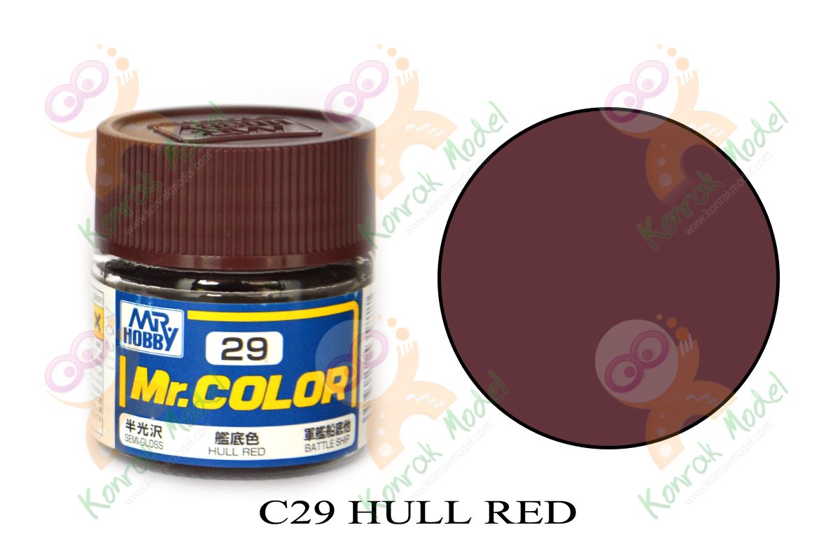 C29 Hull Red Semi-Gloss 10ML