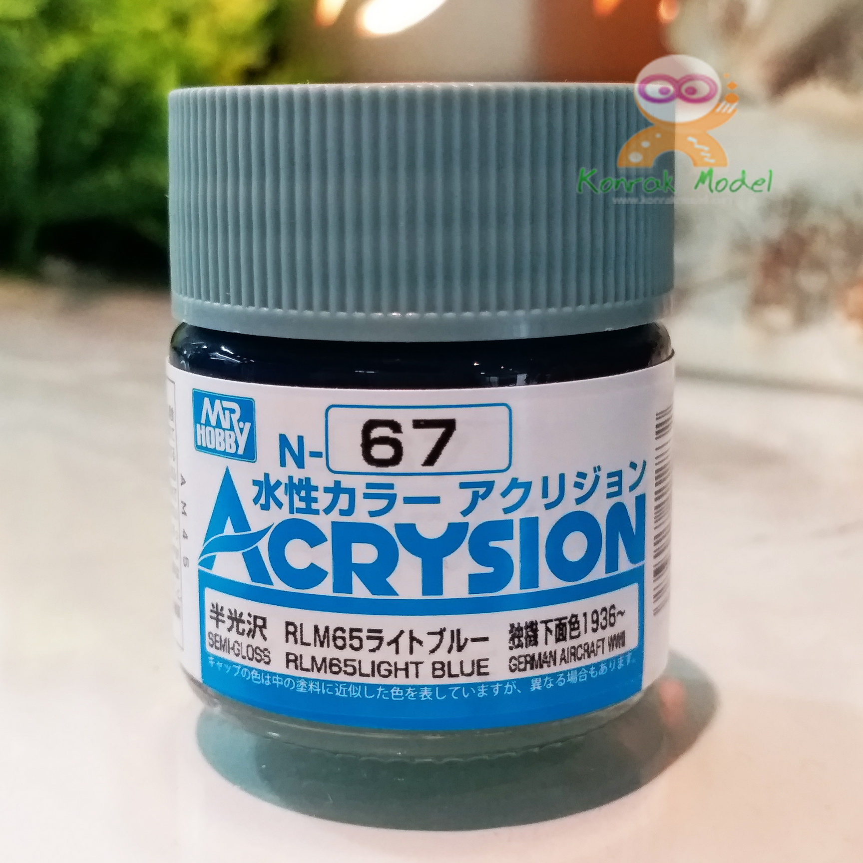 N67 RLM65LIGHT BLUE - German Aircraft (Semi Gloss) 10ml