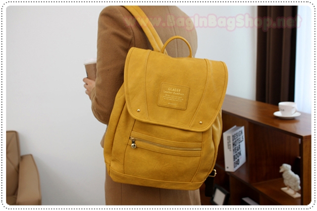 Classy Leather Backpack