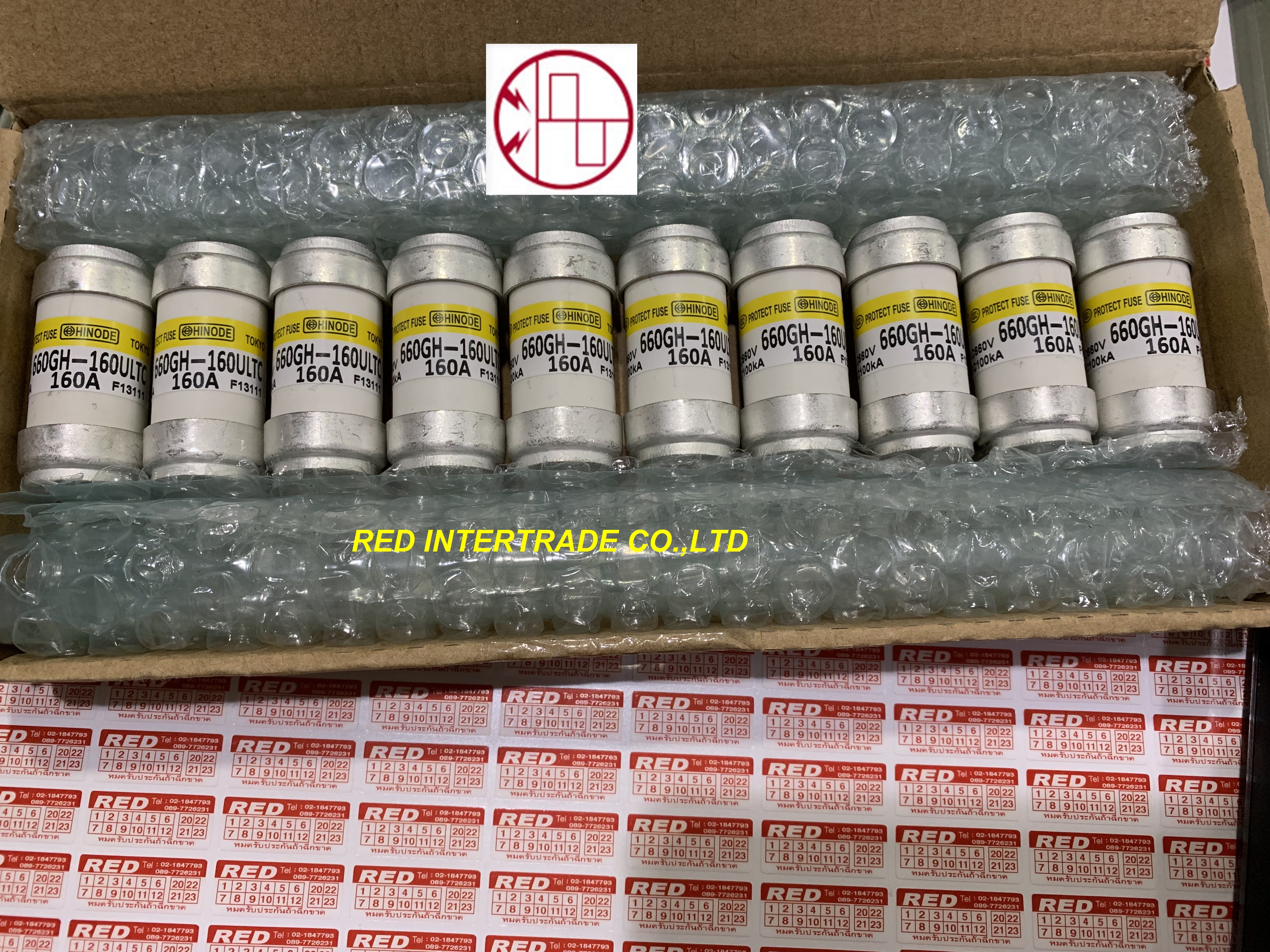 660GH-160ULTC 160A HINODE FUSE AC660V BC100KA NEW มีสต็อก
