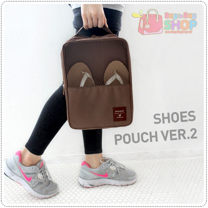 Shoes Pocket กระเป๋ารองเท้าพกพาได้ถึง3คู่