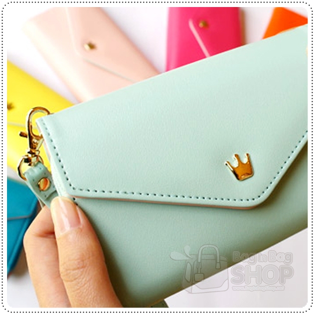 ลด 50% Crown Smart Pouch K กระเป๋าสตางค์ใส่สมาร์ทโฟน