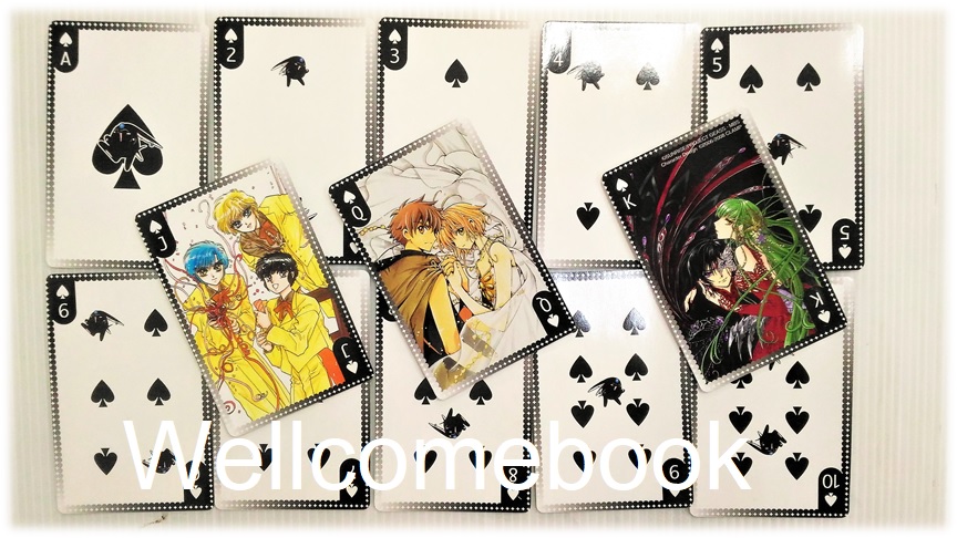 ชุดไพ่ "CLAMP ALL CHARACTER CLAMP ♥♠♣♦ TRUMP" 52 ใบ+JOKER 2 ใบ ~CLAMP~