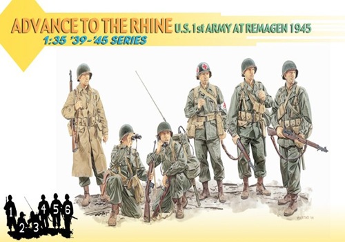 DRA6271 "Advance To The Rhine" - U.S. 1st Army at Remagen 1945 (1/35)