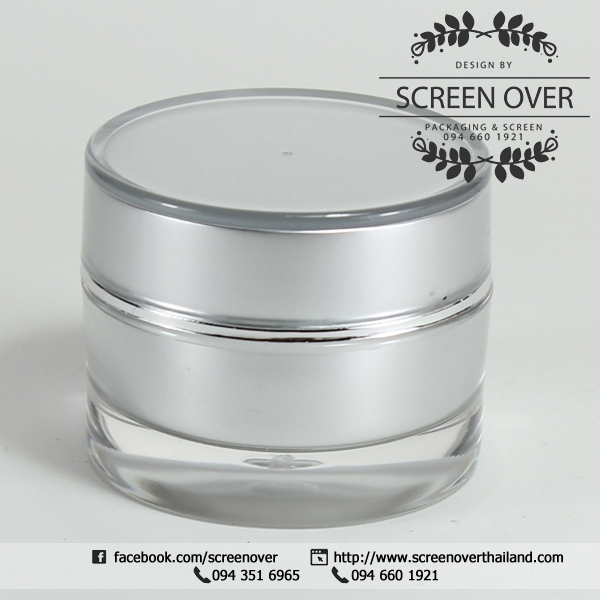 กระปุกอะคริลิค / กระปุกครีม / ตลับครีม / ACRYLIC JAR