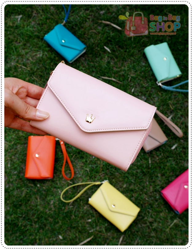 ลด 50% Crown Smart Pouch K กระเป๋าสตางค์ใส่สมาร์ทโฟน