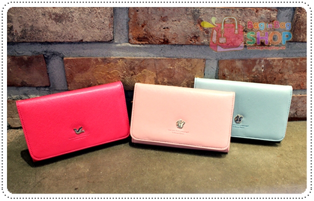 ลด 50% AMI MULTI POUCH กระเป๋าสตางค์ใส่มือถือรุ่นใหญ่ for Galaxy Note2