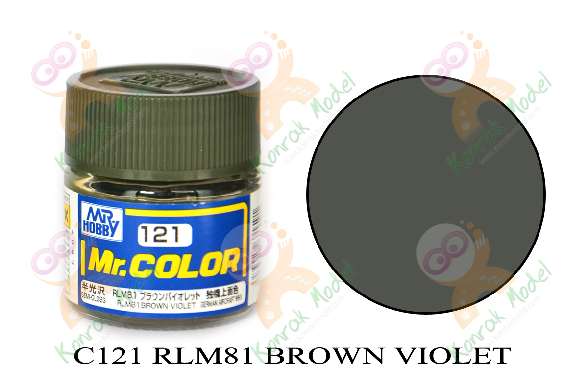 C121 RLM81 Brown Violet Semi-Gloss 10ml