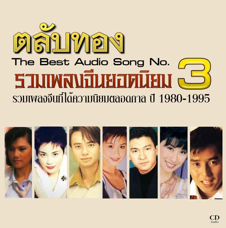 รวมเพลงจีนยอดนิยม ตลับทอง ชุด 3