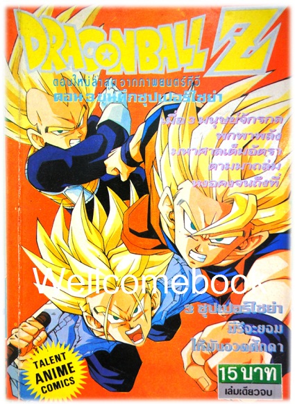 Dragon ball Z ดราก้อนบอล ตอน 3 ขุนศึกซุปเปอร์ไซย่า เล่มเดียวจบ
