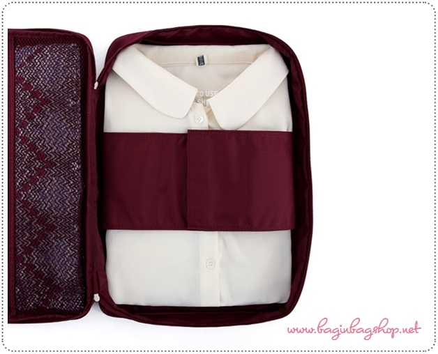 Slim Shirt Pouch กระเป๋าเก็บเสื้อเชิ๊ต สำหรับเดินทาง
