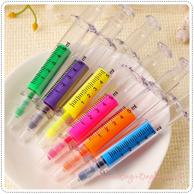 Marker Pen Fluorescent ปากกาเน้นข้อความ