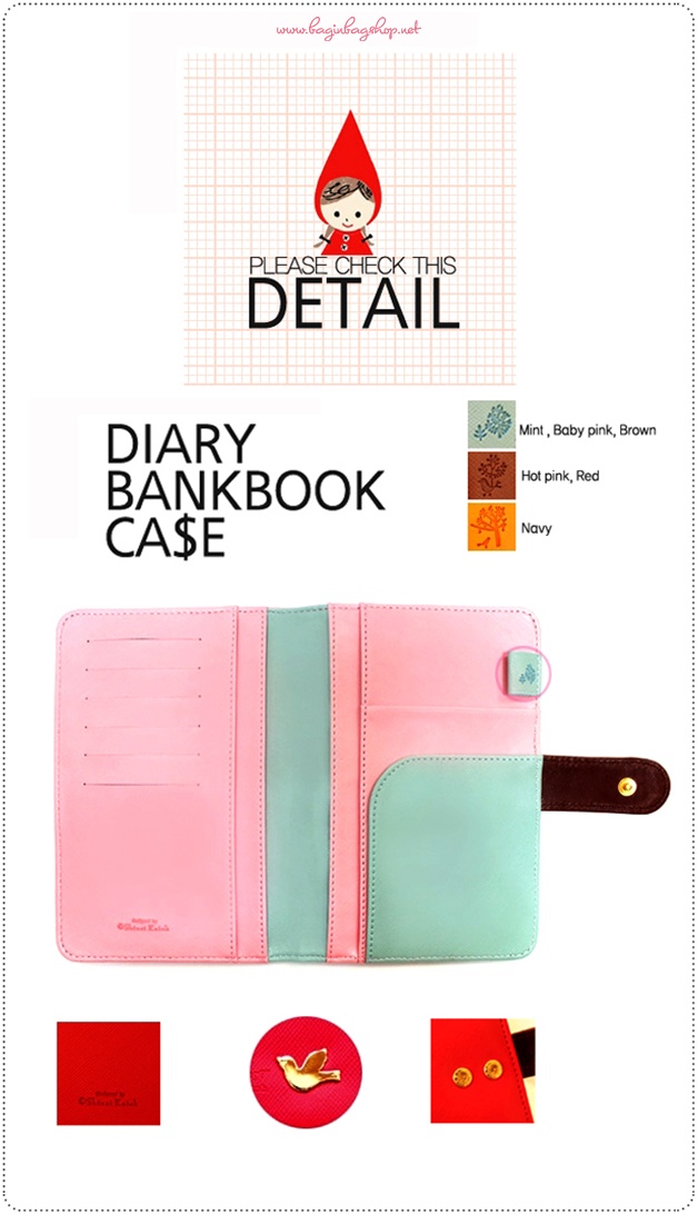 Diary Bookbank Case