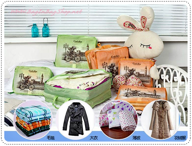 Travelers Organizer Set – เซ็ทจัดระเบียบกระเป๋าเดินทาง 3 ชิ้น