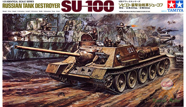 TA25104 Russian SU-100 Kit (1/25)