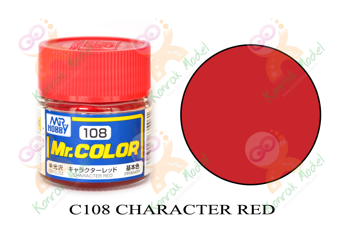 C108 Character Red Semi-Gloss 10ml