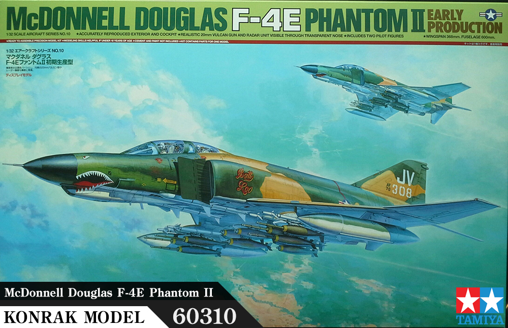TA60310 McDonnell Douglas F-4E Phantom II Early Production 1/32