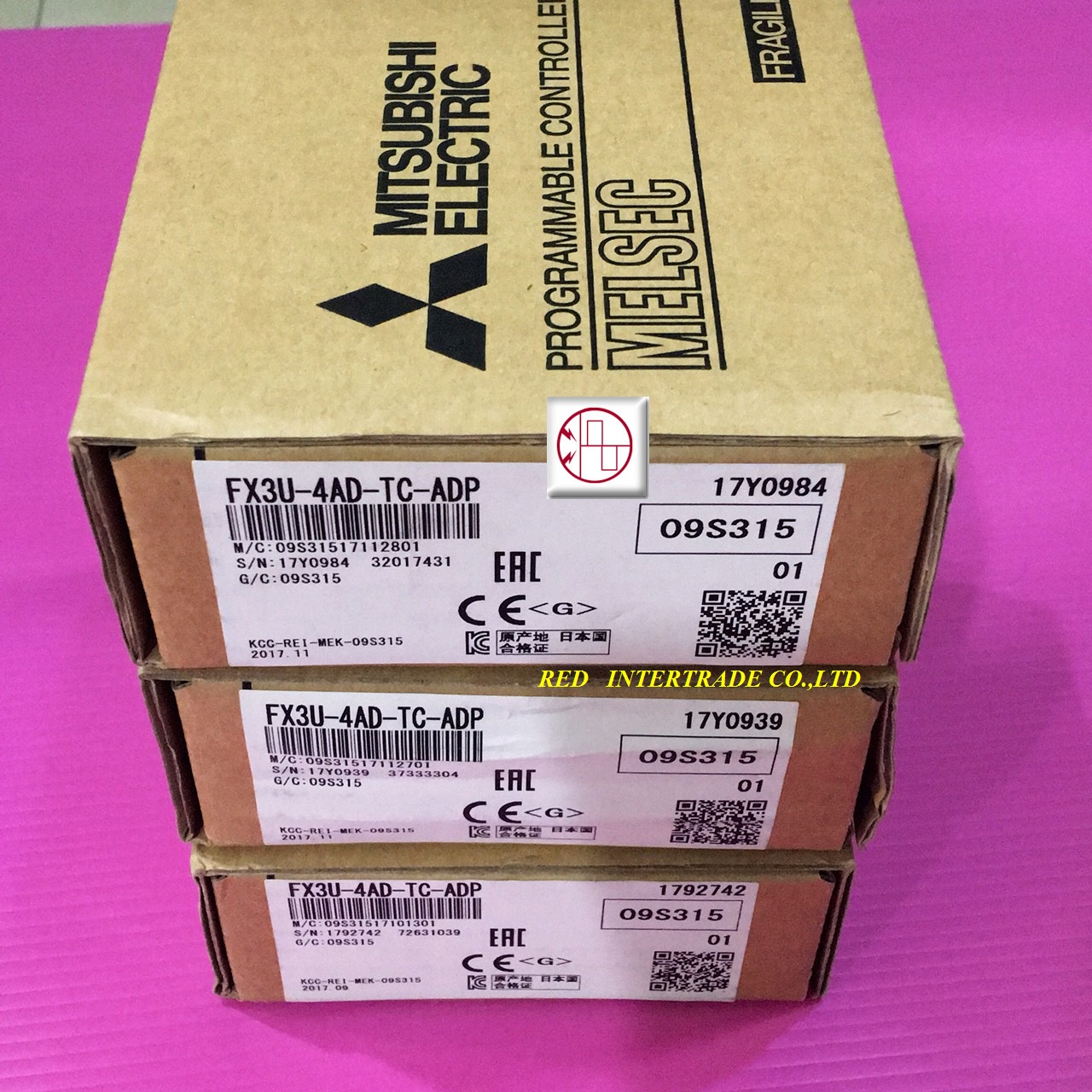 ขาย FX3U-4AD-TC-ADP MITSUBISHI