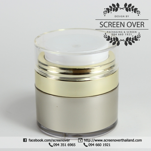 กระปุกอะคริลิค / กระปุกครีม / ตลับครีม / ACRYLIC JAR