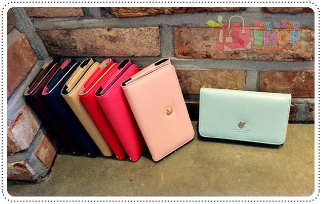 ลด 50% AMI MULTI POUCH กระเป๋าสตางค์ใส่มือถือรุ่นใหญ่ for Galaxy Note2