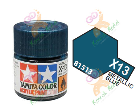 Acrylic X13 Metallic Blue 10ml