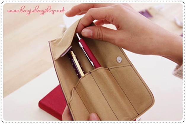 Flip Pen Holder กระเป๋า ดินสอ ปากกา