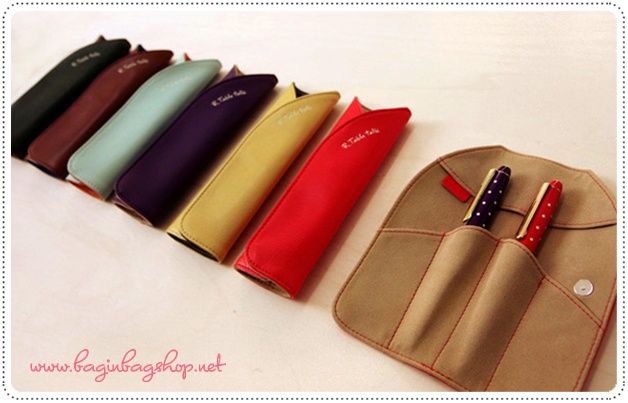 Flip Pen Holder กระเป๋า ดินสอ ปากกา