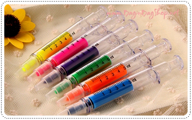 Marker Pen Fluorescent ปากกาเน้นข้อความ