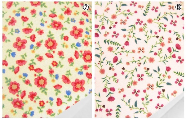 Felt : ลาย Memories of Springtime มี 8 ลาย ขนาด 42x30 cm/ชิ้น (พร้อมส่ง)