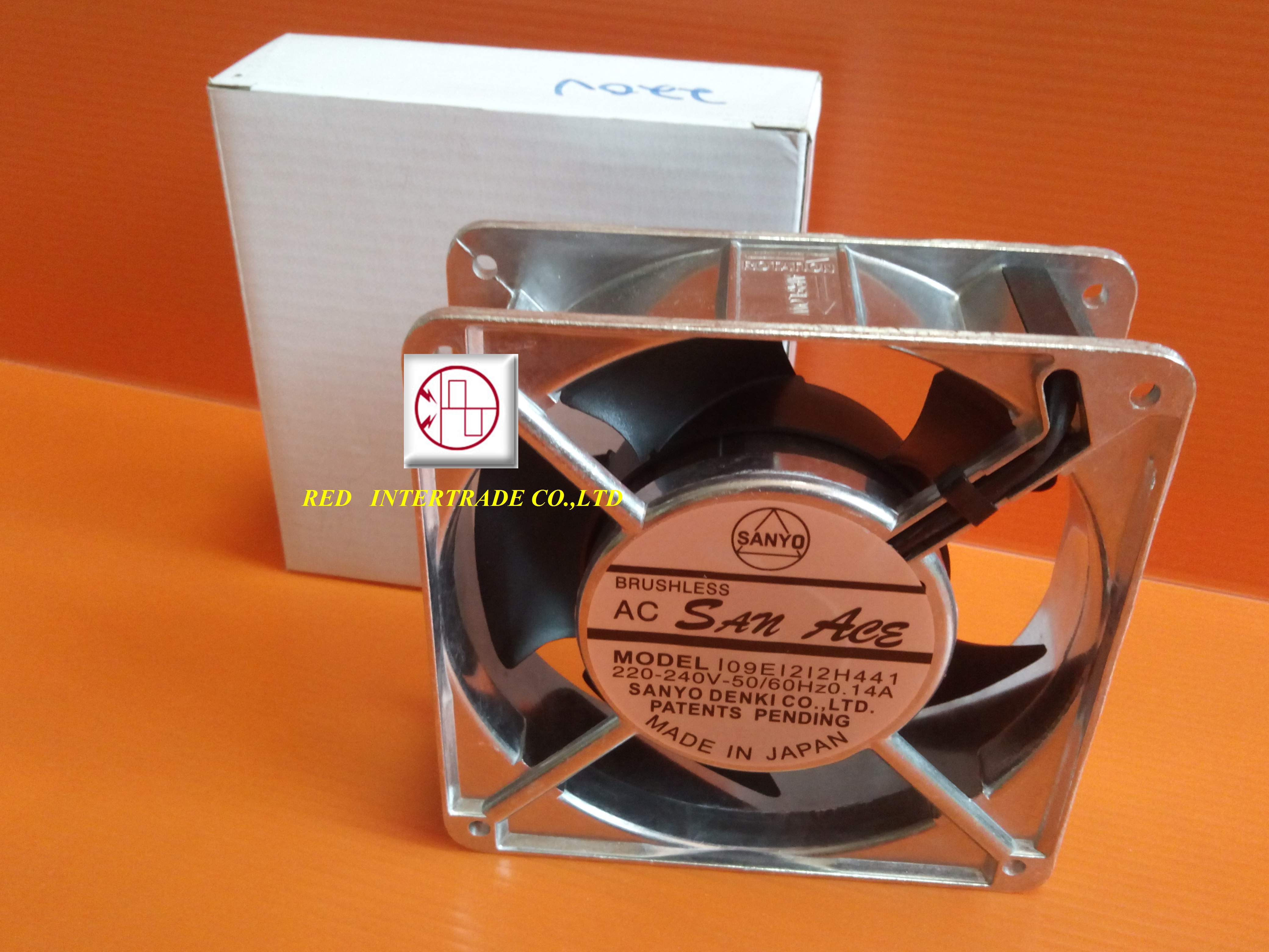 ขายพัดลมระบายความร้อน AC 220-240V SAN ACE BRUSHLESS SANYO DENKI