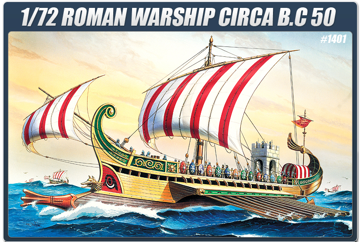 AC14207 ROMAN WARSHIP CIRCA B.C 50 (1/250)