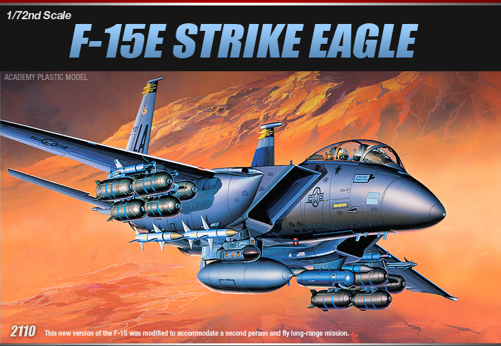 AC12478 F-15E STRIKE EAGLE (1/72)