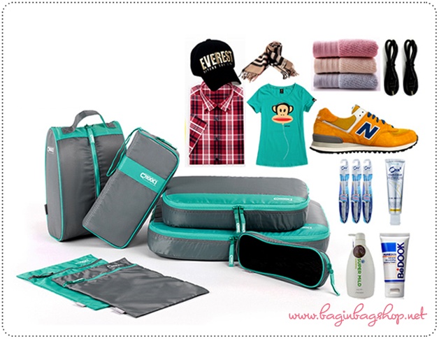 Chooci เซตจัดระเบียบในกระเป๋าเดินทาง 7 ชิ้น