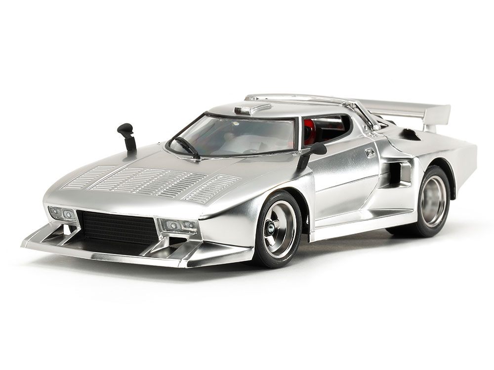 TA25418 Lancia Stratos Turbo (Silver-plated Body) 1/24