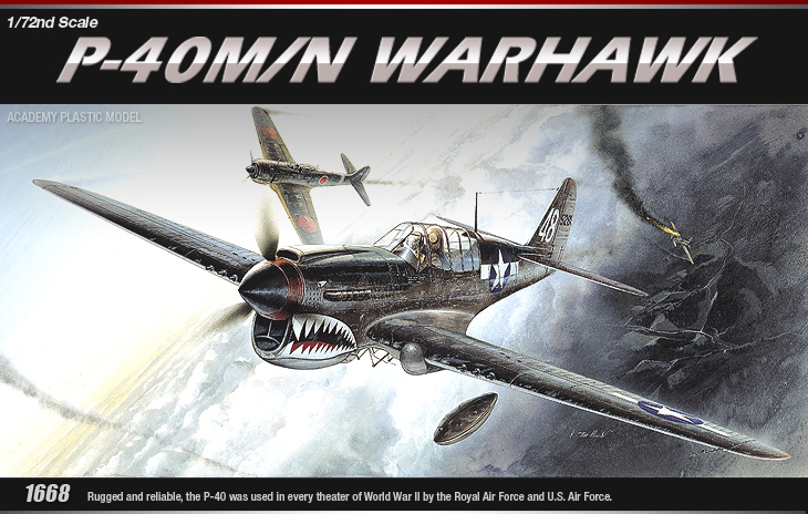 AC12465 P-40M/N WARHAWK(1/72)