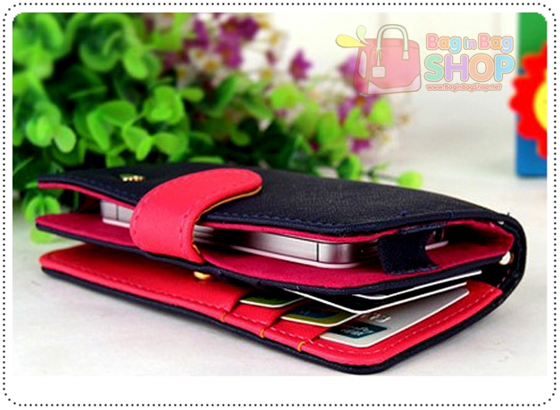 Chou Chou Multi Pouch กระเป๋าสตางค์ พร้อมเป็นเคสใส่โทรศัพท์มือถือ