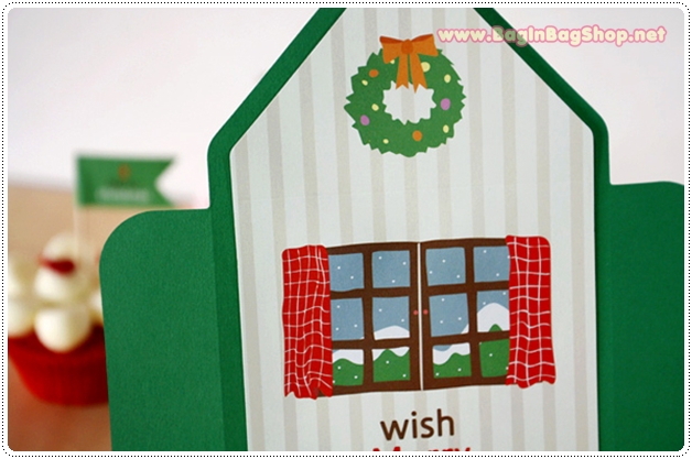 PAPER CHRISTMAS SET madeleine